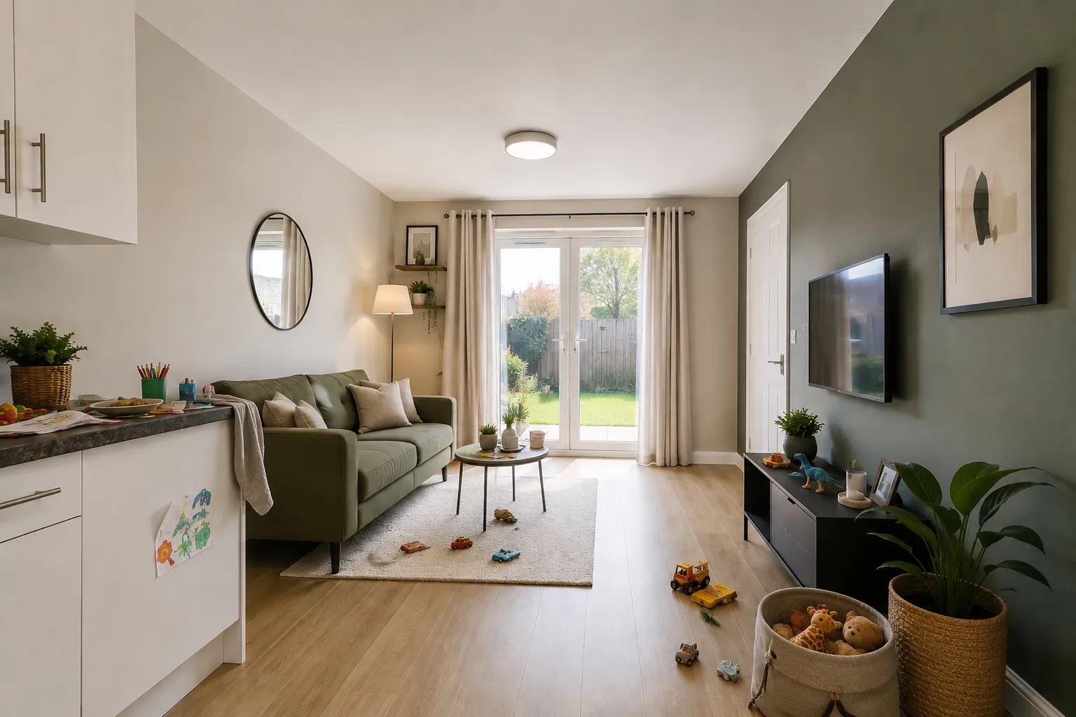 Property photo before preparation